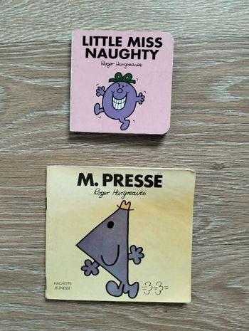 Livres Monsieur Madame