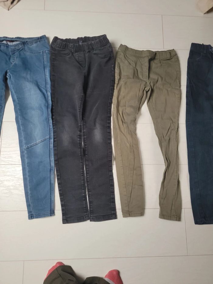Lot 4 jeans fille 12 ans - photo numéro 3