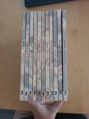 Lot de 11 livres de cuisine