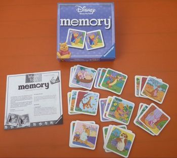 Jeu de memory Winnie l’Ourson