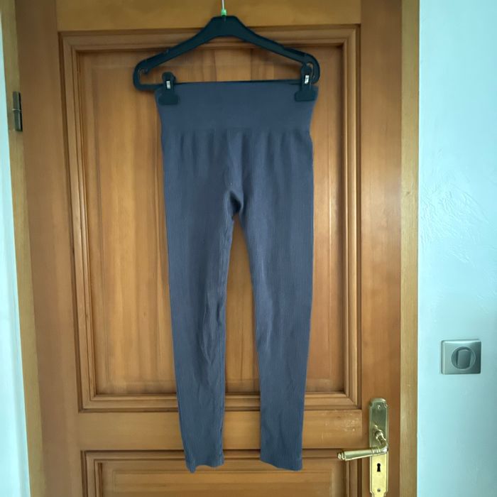 Legging  Taille L Gris