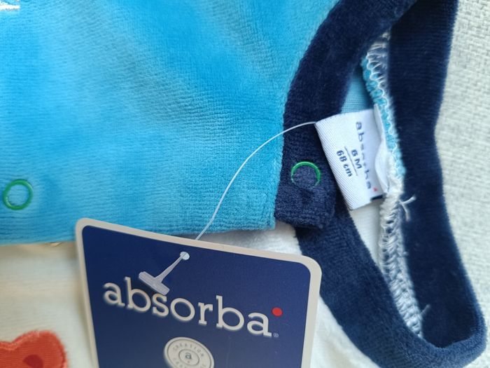 Lot de 2 pyjamas garçon absorba et terre de marin - photo numéro 4