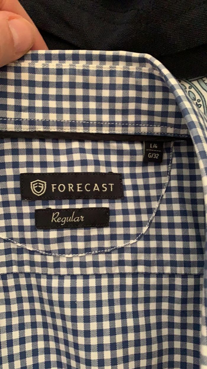 Chemise à carreaux Forecast - photo numéro 4