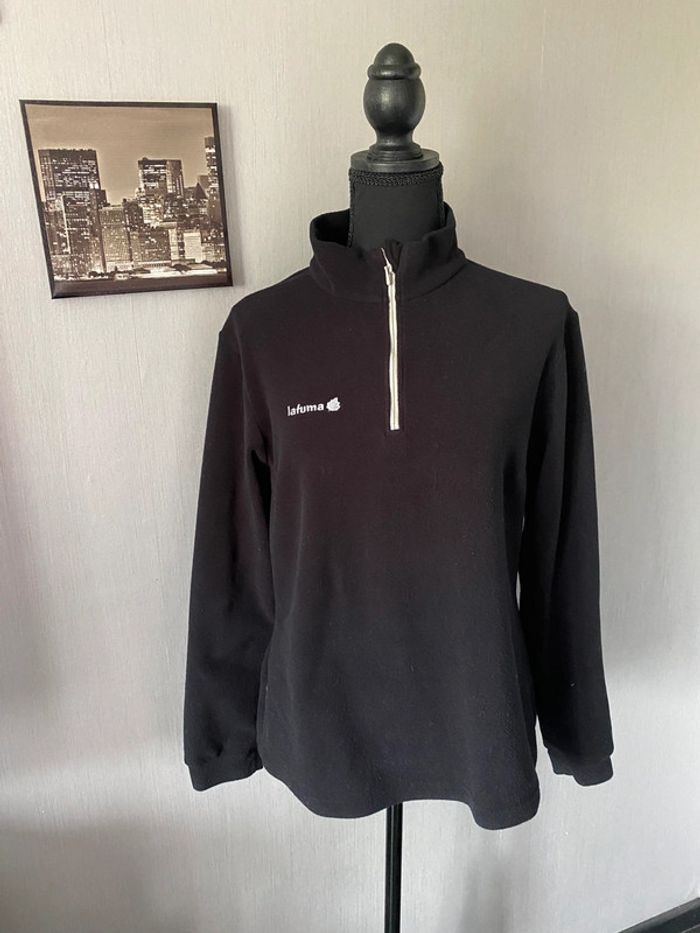 Lafuma Sweat polaire noir zippé