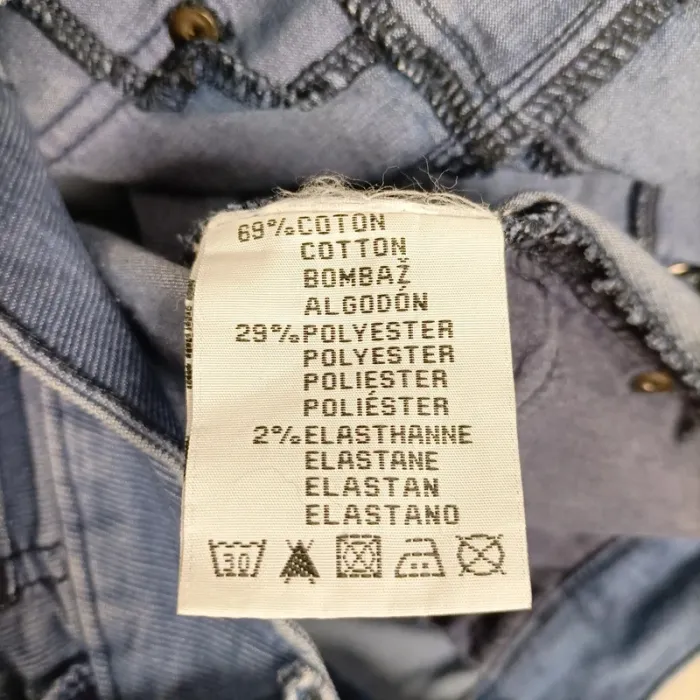 Jupe en jean bleu medium C’est Beau la Vie - Taille 40 A1028 - photo numéro 10