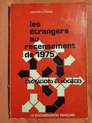 Les étrangers au recensement de 1975 - Ministère du travail