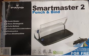 Pavo Smartmaster2 Perforelieuse jusqu'à 145 feuilles avec Starter Kit complet