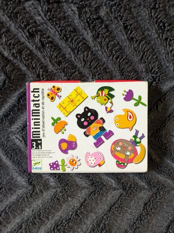 MiniMatch jeu d'observation et de rapidité
