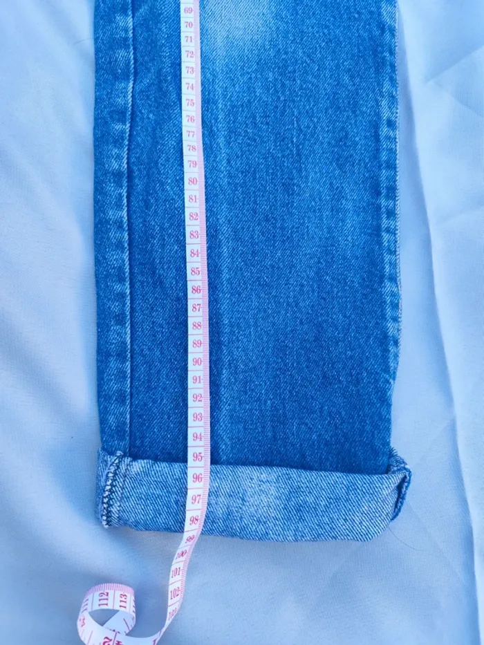 Jeans vintage J.taverniti bleu clair - photo numéro 11