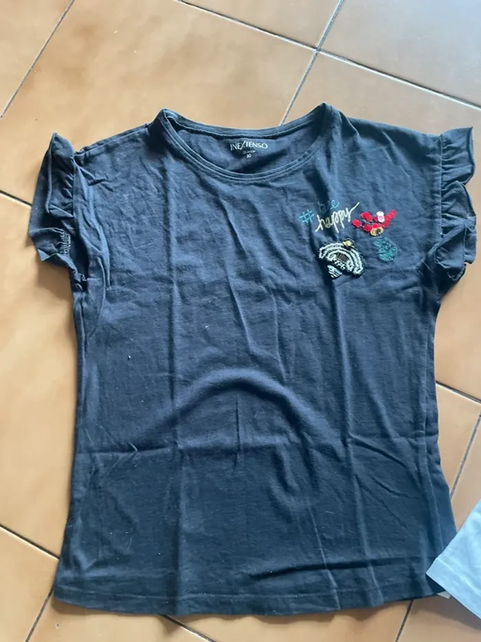 Lot t shirts fille 10 ans - photo numéro 2