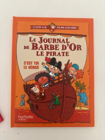 Livre le journal de barbe d’or le pirate
