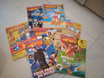 Lot livres le journal de Mickey