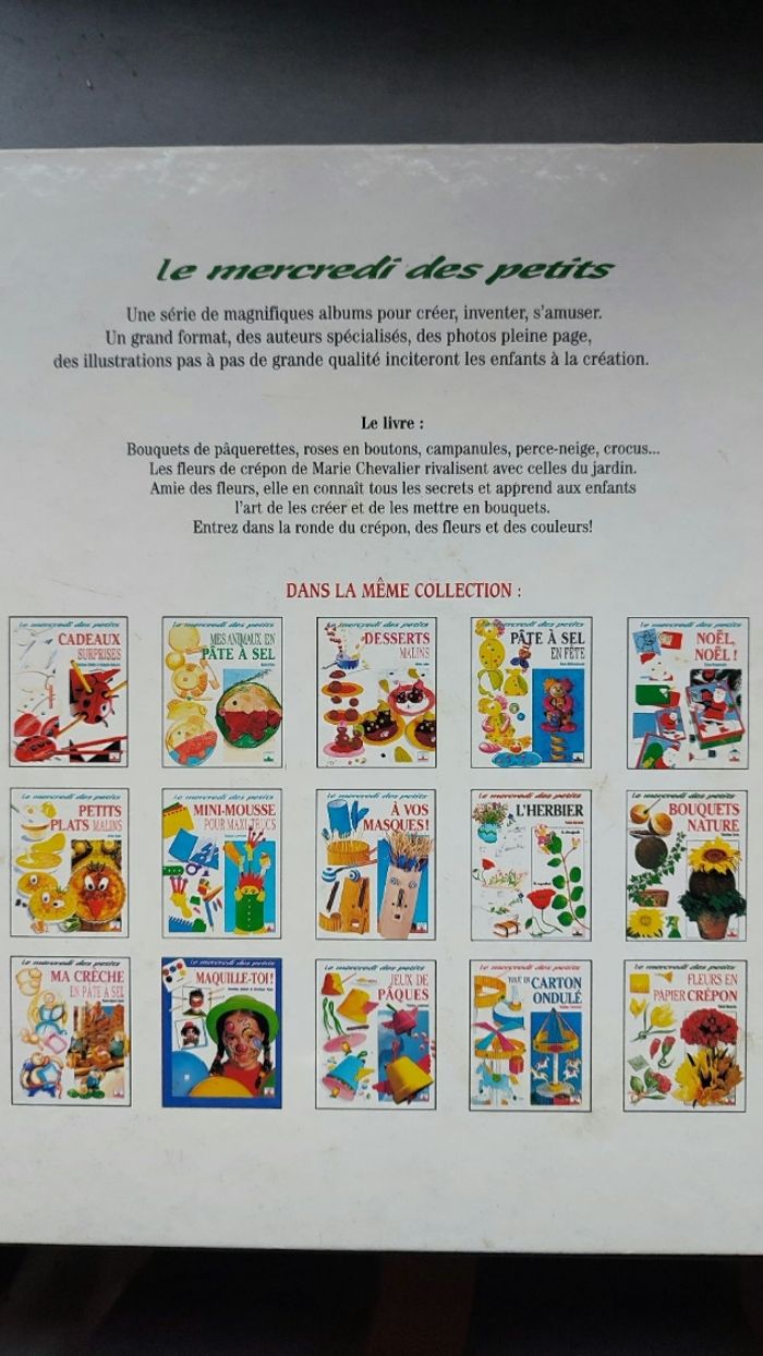 Lot livres Loisirs créatifs des doigts de fées/le mercredi des petits - photo numéro 7