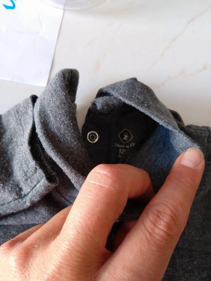 Lot pantalon t shirt bébé fille 12 mois - photo numéro 11