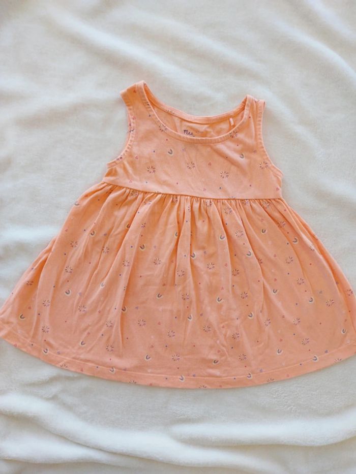 Robe corail / saumon 12 mois