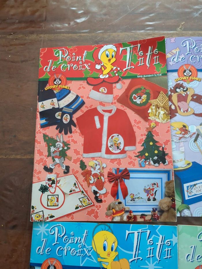 Lot de 5 livres points de croix - photo numéro 2