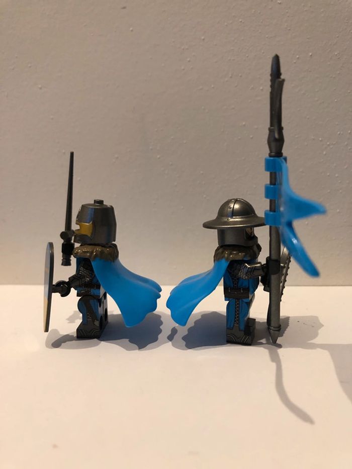 Figurine type lego 4 soldats templiers. Templiers - photo numéro 4