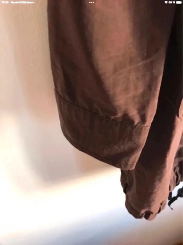 Veste légère marron à capuche Baba Nuki taille 40 - photo numéro 6
