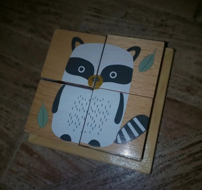 Cube bois Verbaudet animaux de la forêt - photo numéro 6