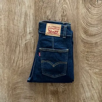 Jean/pantalon bleu Levi's Mile High Super Skinny, femme, taille W 26 (36 taille française)