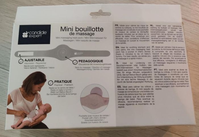 Mini Bouillotte de massage candide expert - photo numéro 3