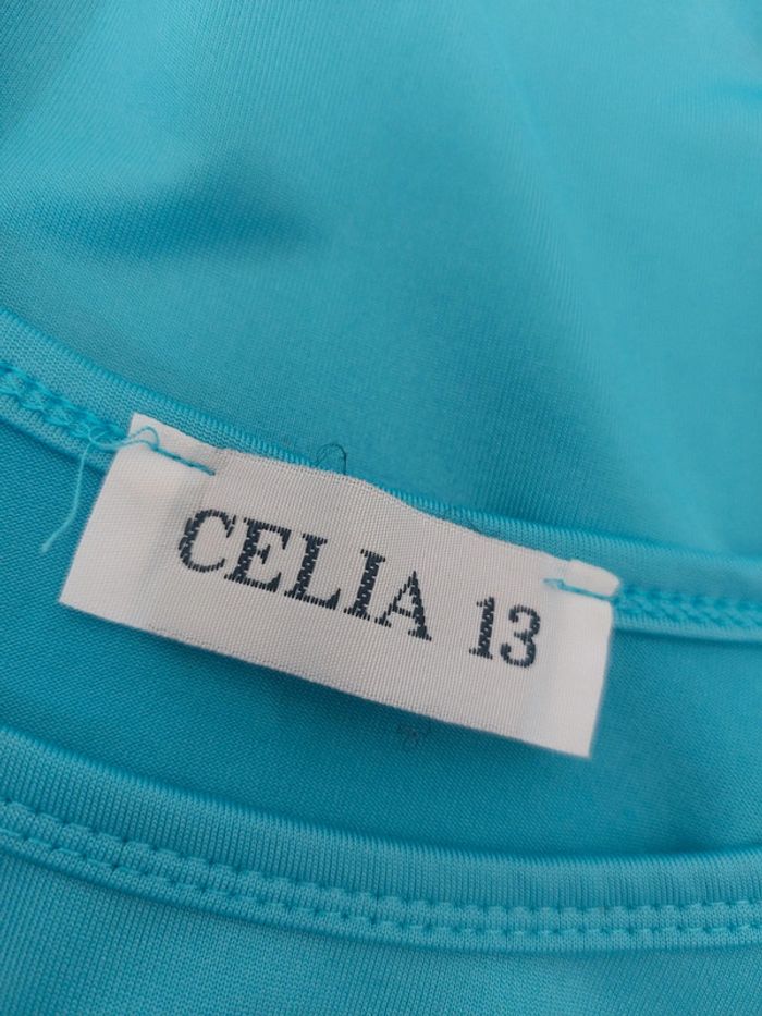 Débardeur bleu Celia 13 taille S - photo numéro 5