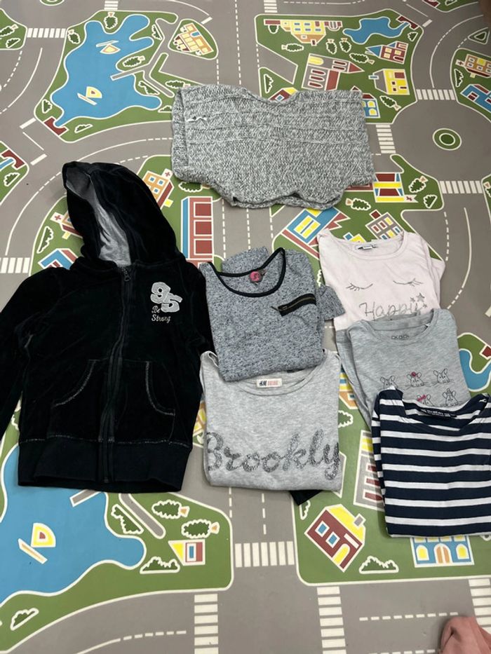 Lot de 12 vêtements en 10 ans