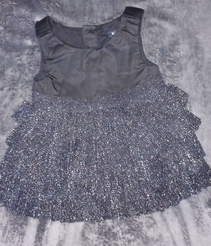 Robe pull colle roulé avec gilet - photo numéro 4