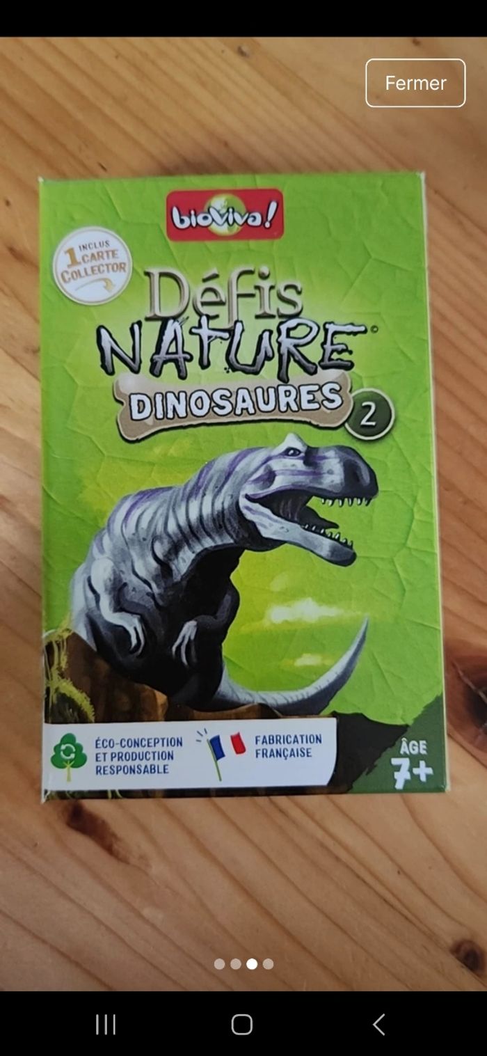 Lot défis nature dinosaure - photo numéro 3