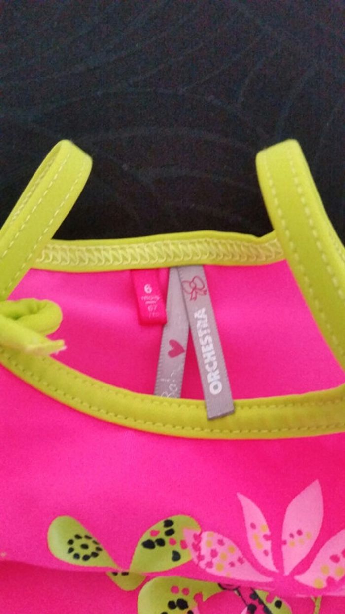 Maillot de bain Bébé fille Orchestra 6 mois - photo numéro 2