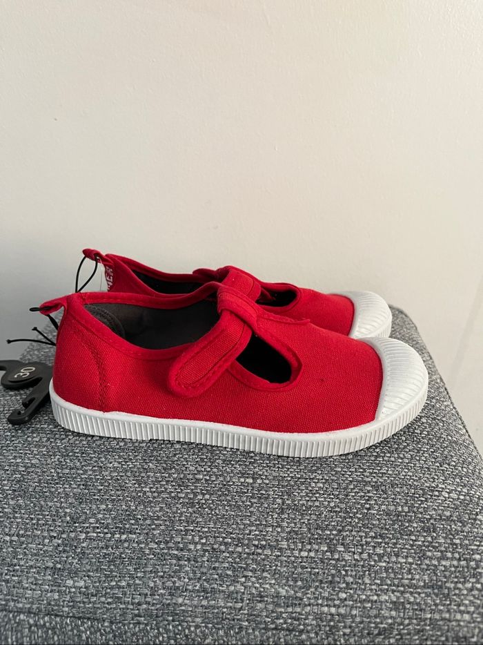 Ballerines Rouge Inextenso Taille 30 - photo numéro 2
