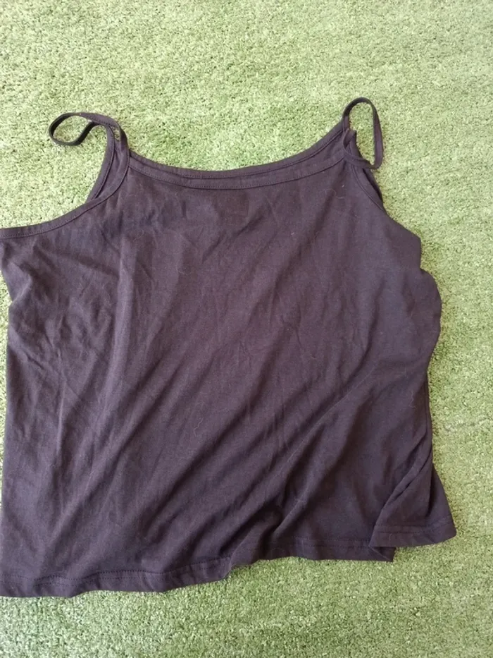 Débardeur simple tissaia noir taille 50/52 - photo numéro 3