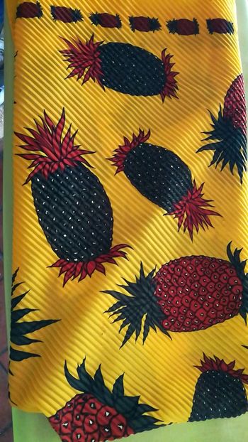 Grand carré ananas 1m10 de côté