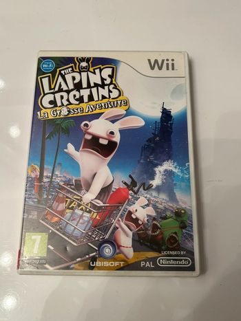 Jeu Nintendo Wii Lapins Crétins La grosse aventure