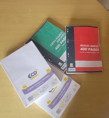 Copies doubles et simples