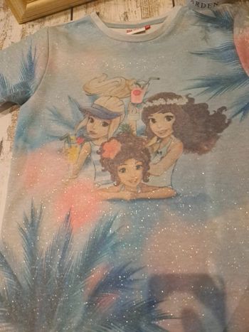 Pull pailletée lego friends