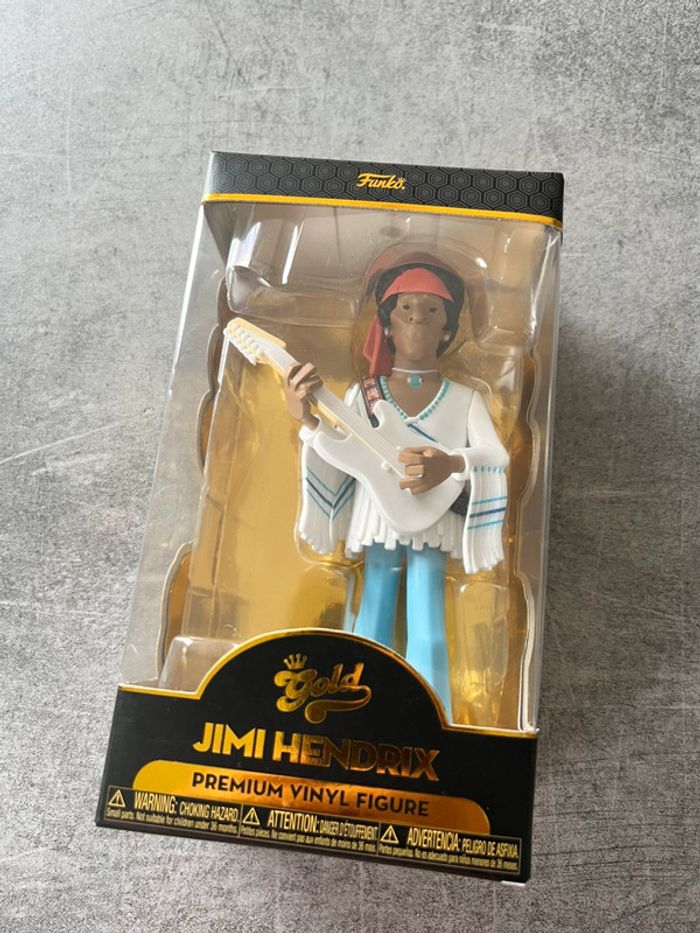 Funko gold Jimi Hendrix vinyl figure