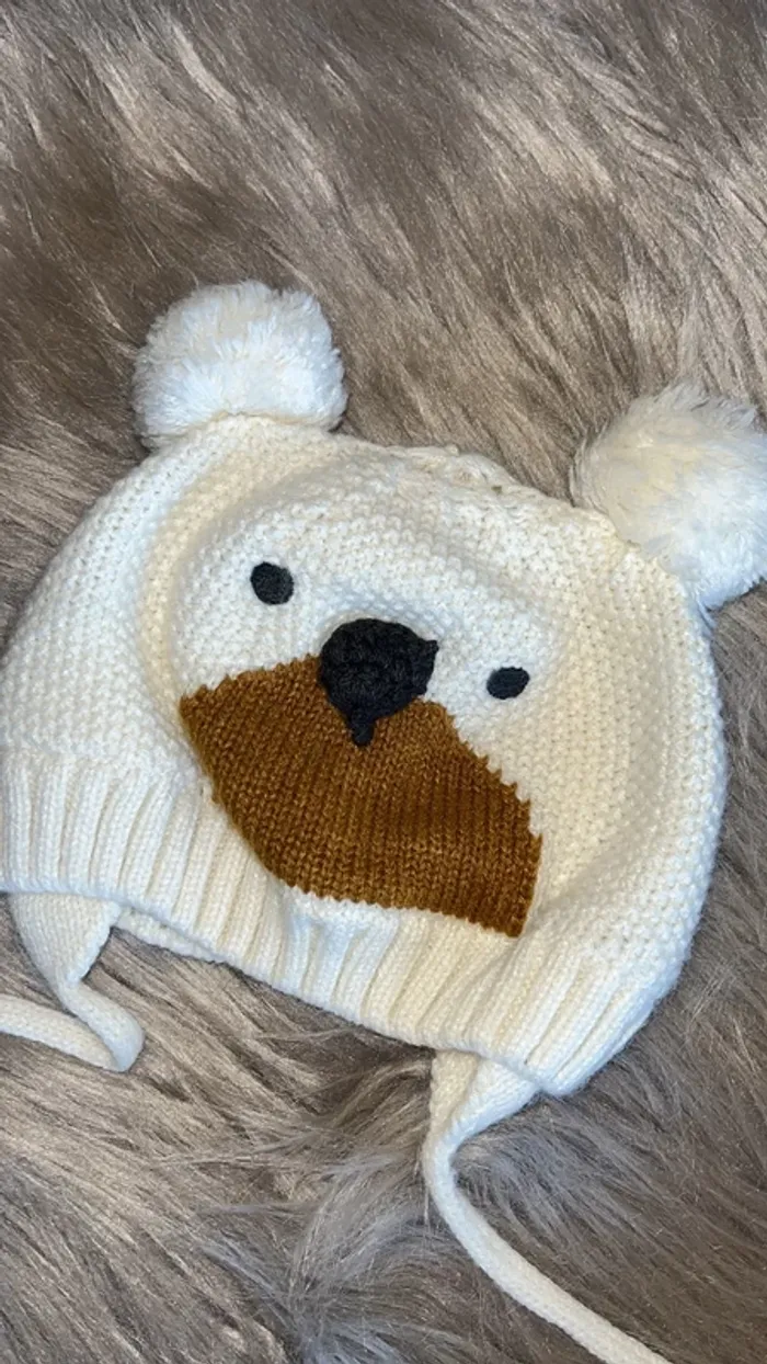 Bonnet ourson kiabi 45 cm - photo numéro 2