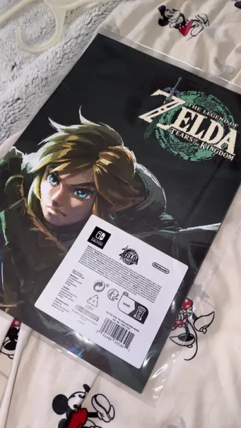 poster zelda + autocollants