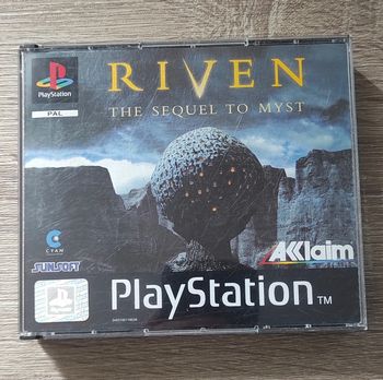 Jeu Riven the sequel to myst ps1