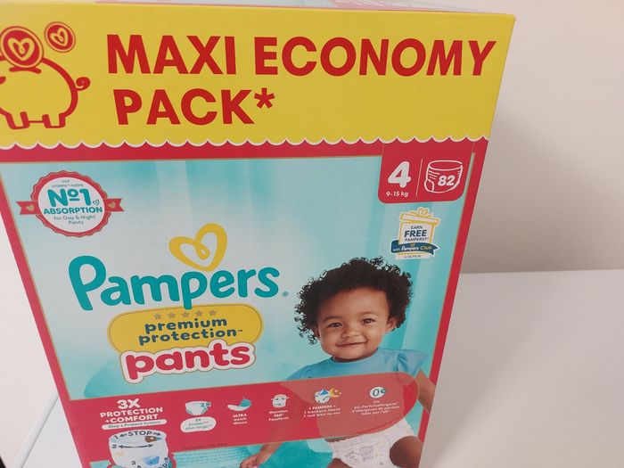 Couche pampers pant taille 4 - photo numéro 3