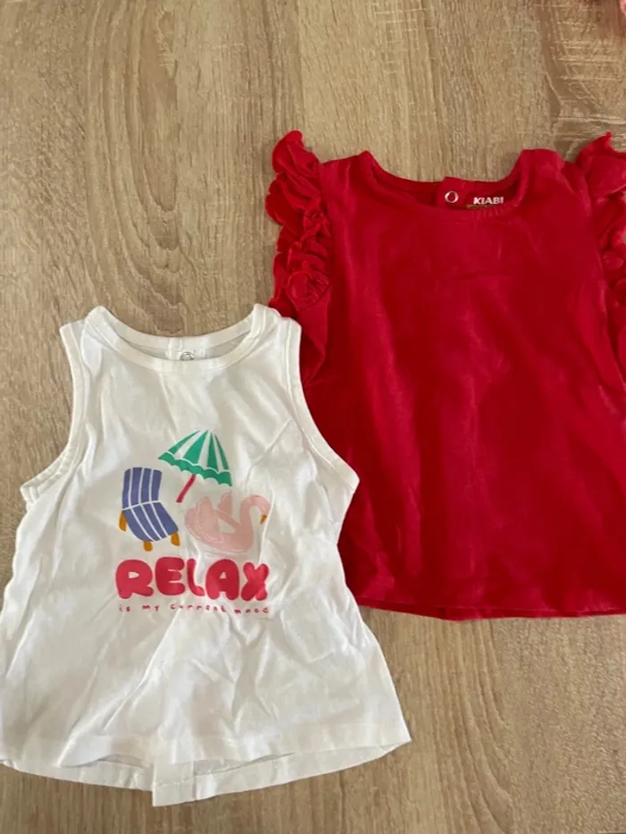 Lot de 2 tee shirt