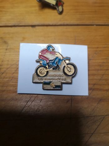 Pin's événementiel enduro du touquet 92