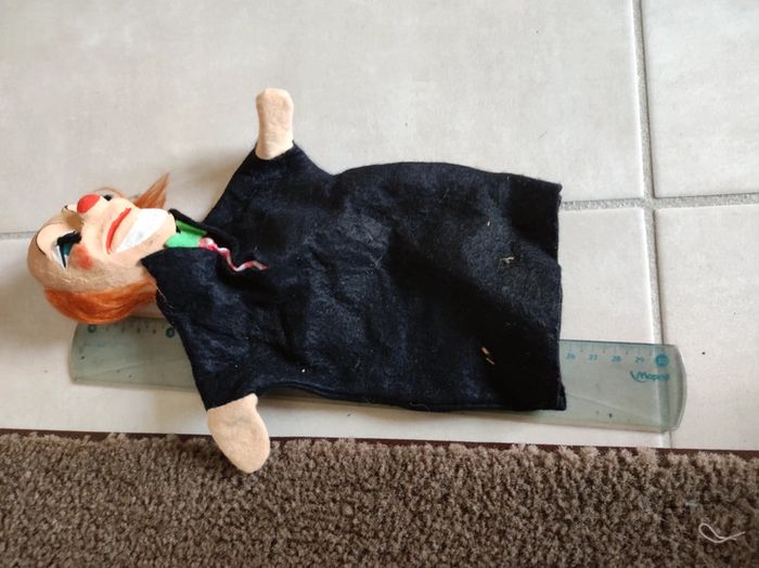 marionnette clown ancienne - photo numéro 3