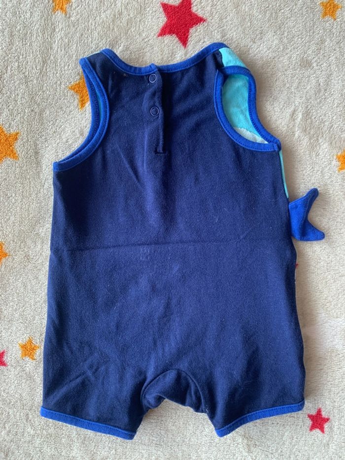 Combinaison Short DPAM Bleue et Bleue Marine 9M - photo numéro 4