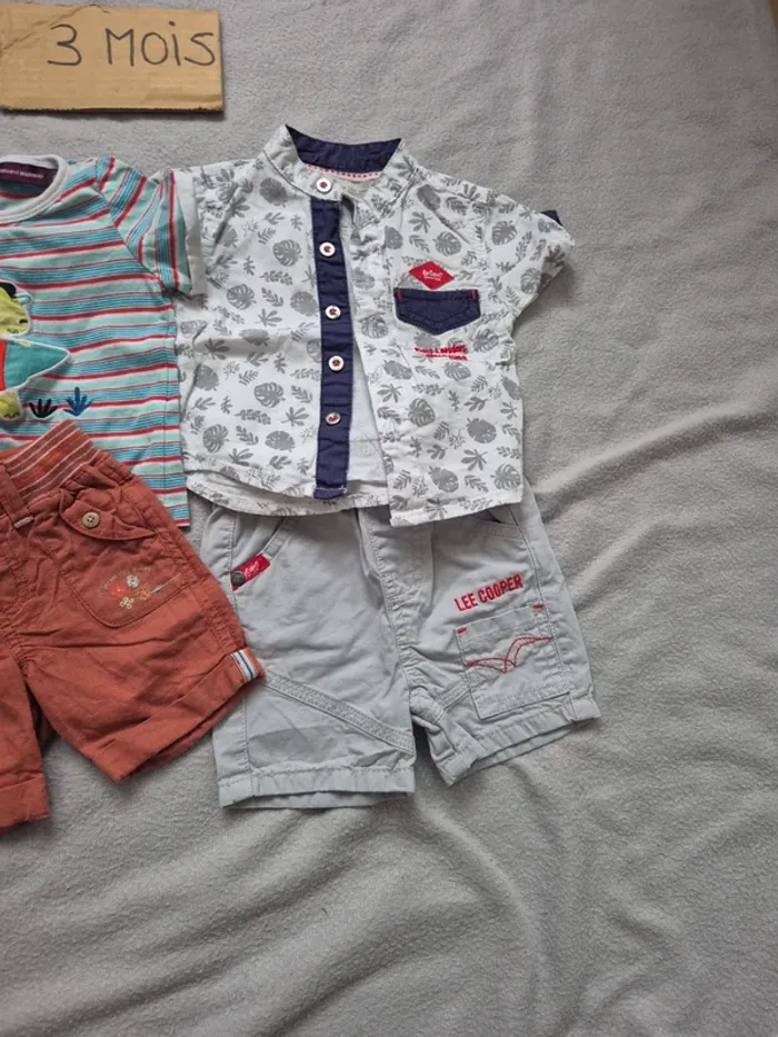 Lot bébé garçon 3 mois été - photo numéro 3