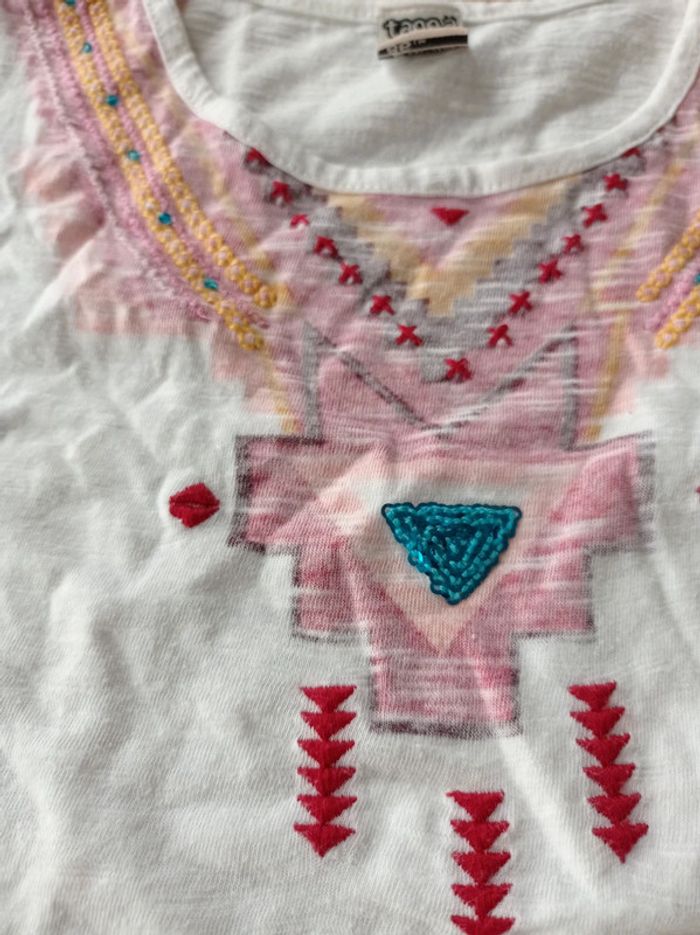 Ensemble tunique + Jean fille 2 ans - photo numéro 2