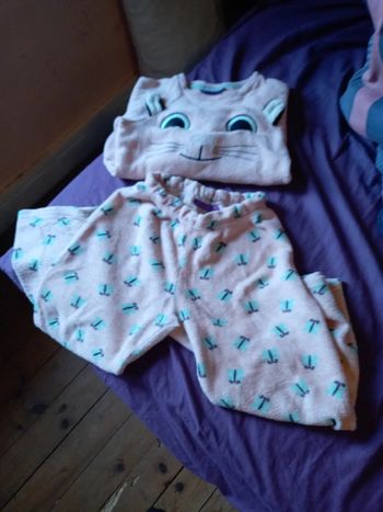 Pyjama fille polaire 134/140