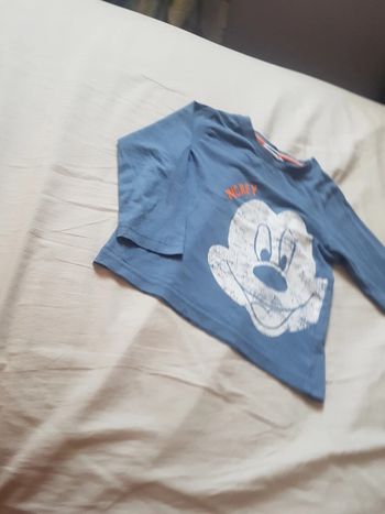 Tee shirt manches longues Mickey taille 3 ans
