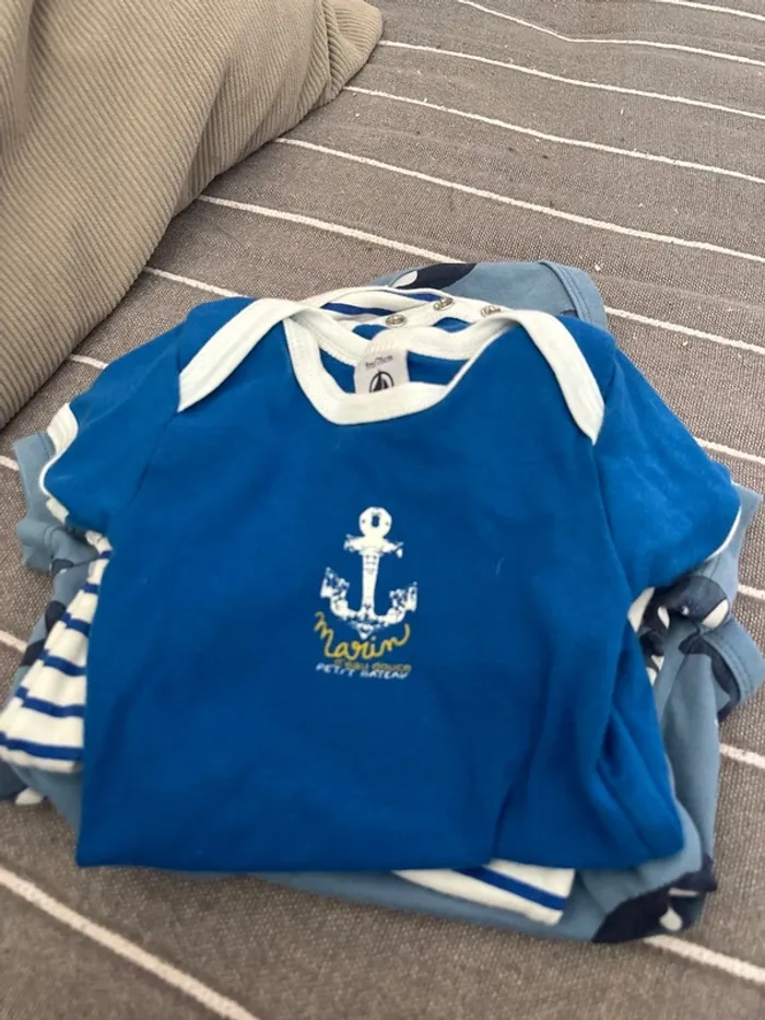 Lot de 3 bodys bébé garçon